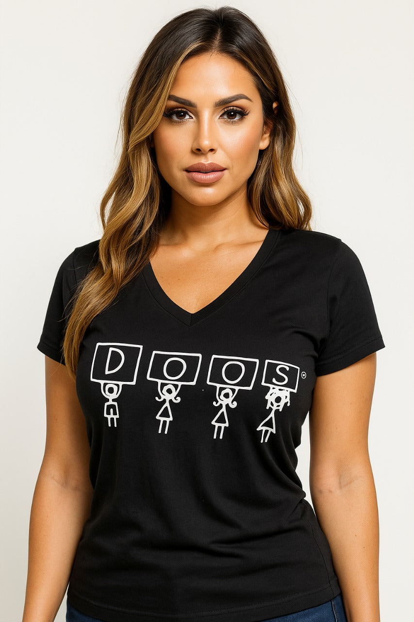 DOOS™ Joy V-Neck T-Shirt